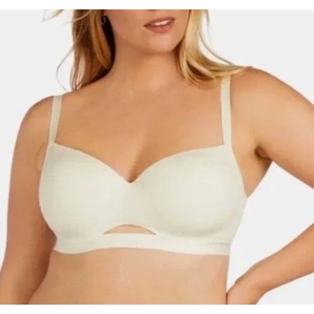NWT Thirdlove Classic 24/7 Cotton Convertible T-Shirt Bra 44C Ivory